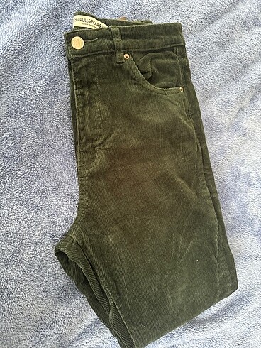 Pull and bear kadife pantolon
