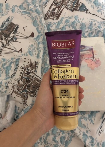 Bioblas Kolajen & Keratin Saç Şekillendirici Krem 250ml
