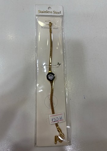 Altın Renk Zincir Detaylı Kadın Bileklik