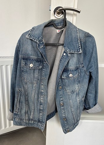 Koton Mavi Denim Ceket