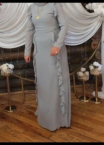 Şifon elbise 