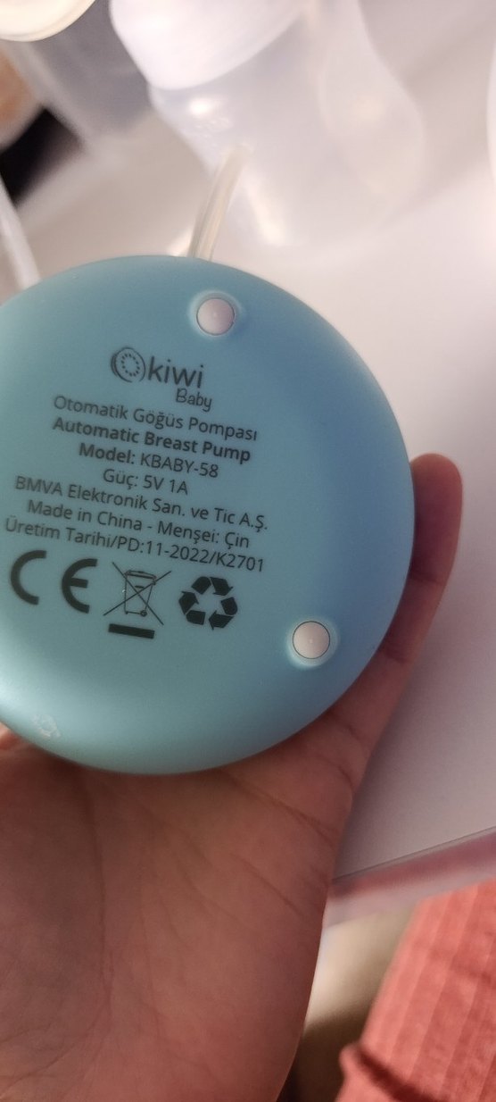 Mavi Kiwi Baby Göğüs Pompası - Görsel 5