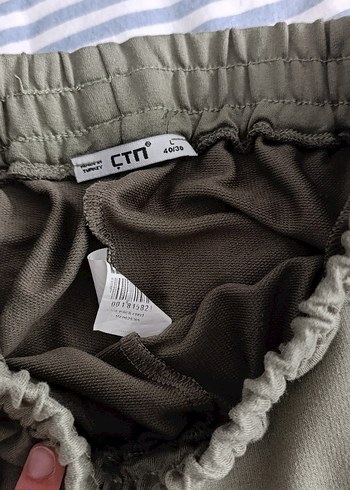 Düz Desensiz Haki Eşofman alti - Görsel 3