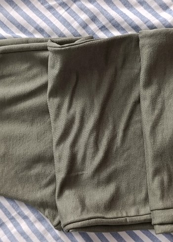 Düz Desensiz Haki Eşofman alti - Görsel 2