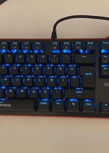 Çok Renkli Aydınlatmalı Oyuncu Klavyesi - Görsel 4