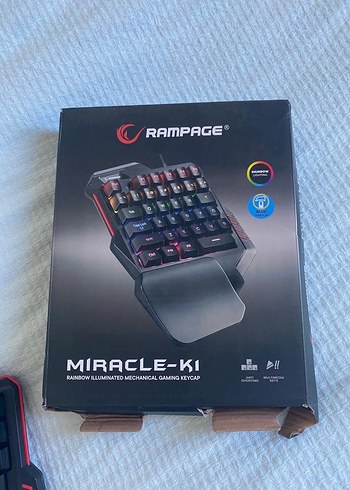 Rampage Miracle-K1 Mekanik Oyun Klavye Tuş Seti
