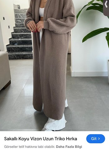 Kadın vizon Uzun Peluş hırka