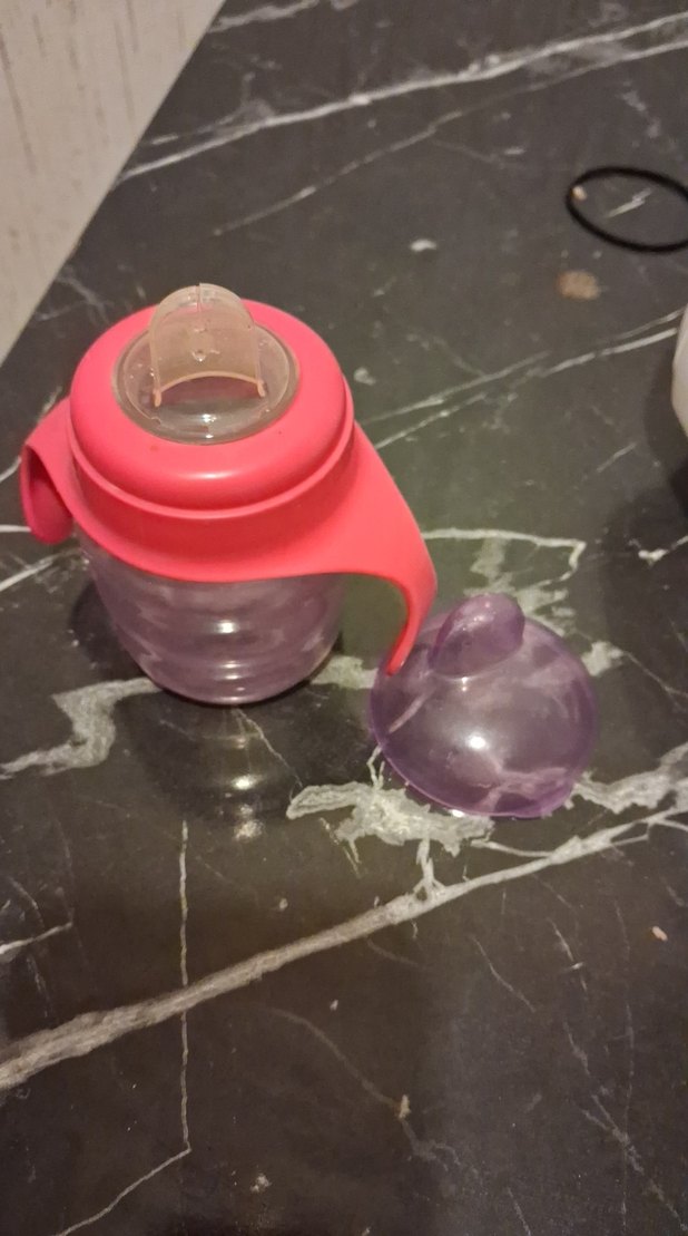 Renkli Pembe Bebek Biberonu - Görsel 3