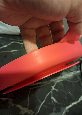 Kırmızı Bölmeli Çocuk Tabak - Görsel 6