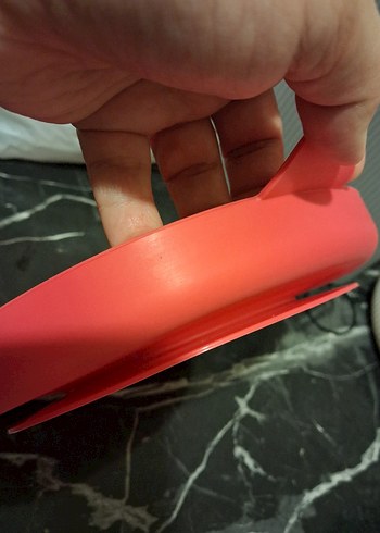 Kırmızı Bölmeli Çocuk Tabak - Görsel 5