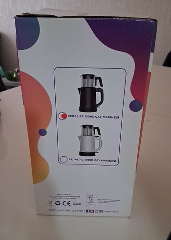 Regal Gri Çay Makinesi - Görsel 2