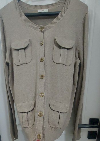 Gap Vizon Düğmeli Kadın Hırka M/L - Görsel 2