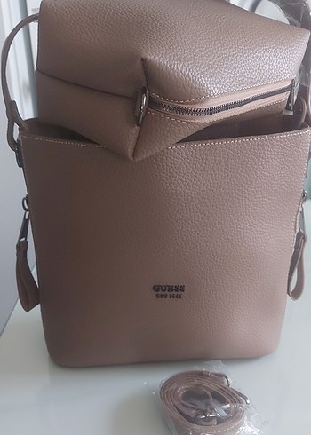 İtal Guess yeni yavrulu çift çanta - Görsel 2