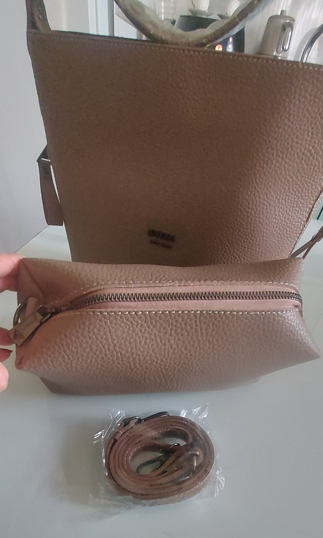 İtal Guess yeni yavrulu çift çanta - Görsel 4