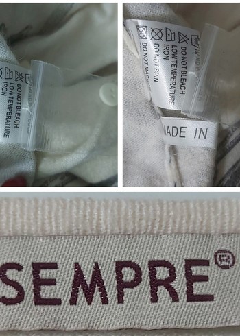 İthal orjinal Hırka Sempre - Görsel 6