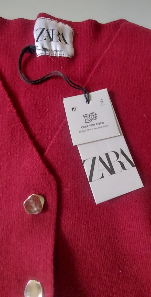 Zara b8rdo sezon etiketli hırka - Görsel 2