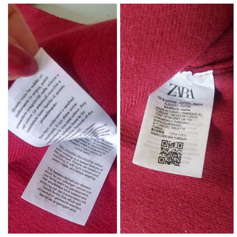 Zara b8rdo sezon etiketli hırka - Görsel 3