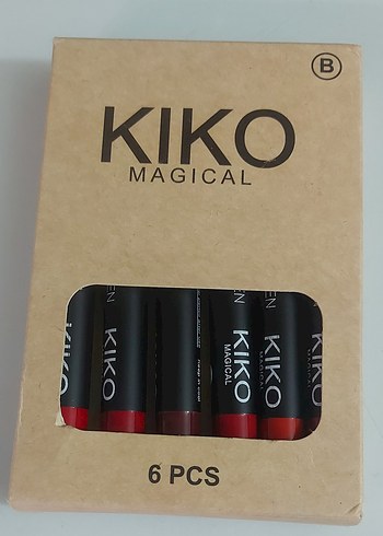 KIKO Magical Kırmızı Dudak Kalemi Seti 6'lı - Görsel 5