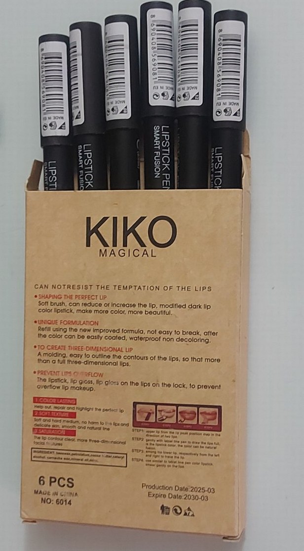 KIKO Magical Kırmızı Dudak Kalemi Seti 6'lı - Görsel 3