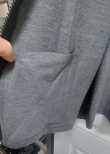 Fermuarlı Şık sweatshirt M/L - Görsel 8