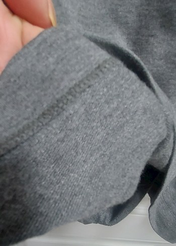 Fermuarlı Şık sweatshirt M/L - Görsel 7