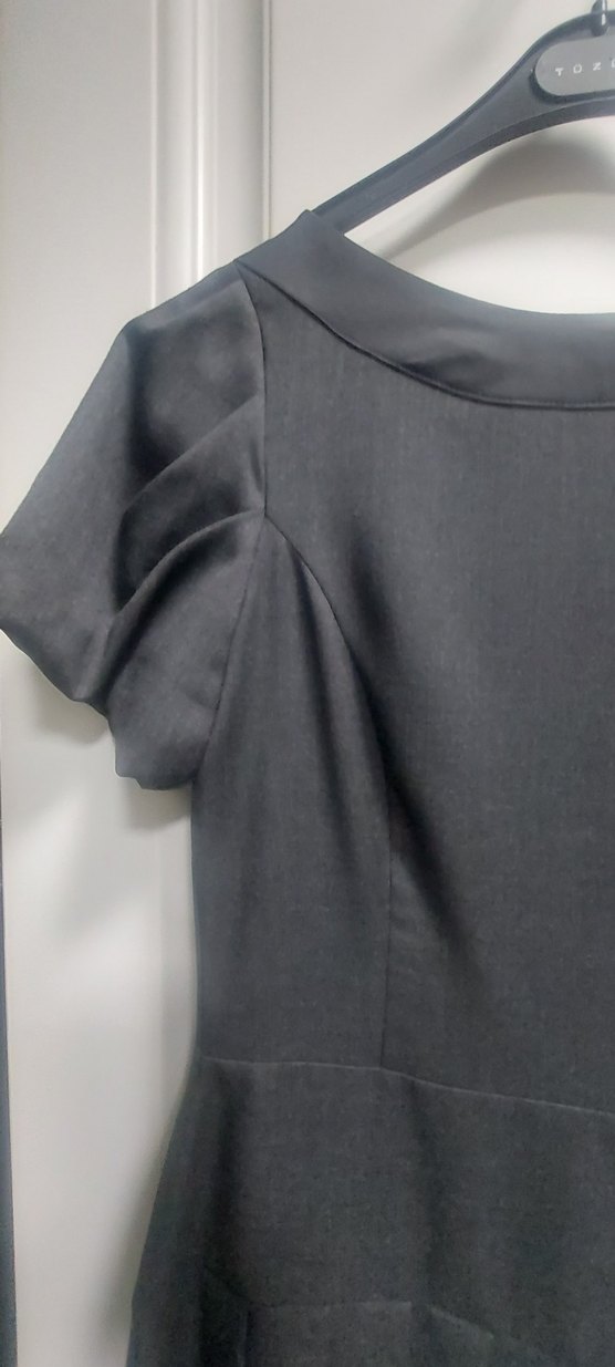 Tabuu  Marka şık Midi Pilili Elbise 38/40 - Görsel 4