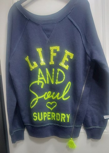 Superdry Orjinal Sweatshirt L/ XL - Görsel 11