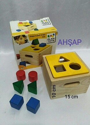 Plan Toys ahşap aktivite