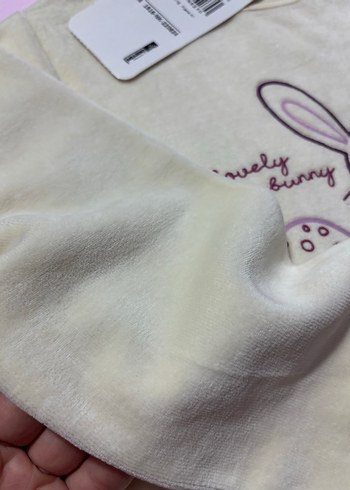 Lcw Kız çocuk kadife pijama takımı - Görsel 10