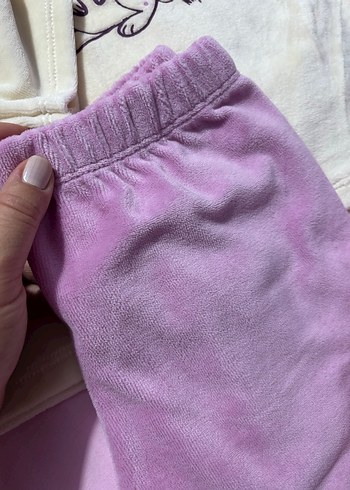 Lcw Kız çocuk kadife pijama takımı - Görsel 12