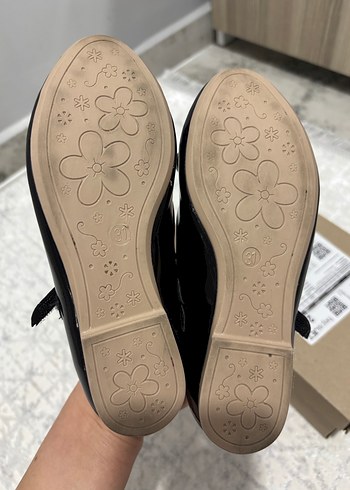 Kız Çocuk Siyah Rugan Babet - Görsel 5