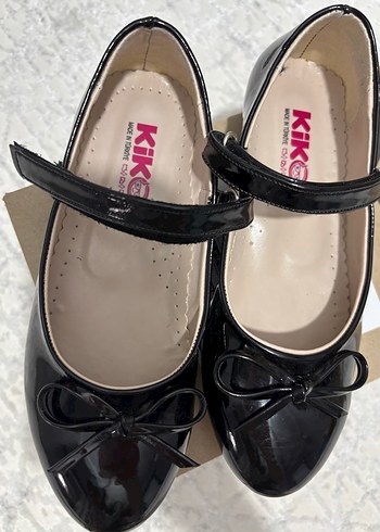 Kız Çocuk Siyah Rugan Babet - Görsel 4