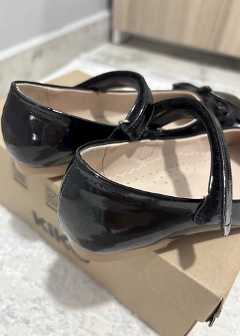 Kız Çocuk Siyah Rugan Babet - Görsel 6