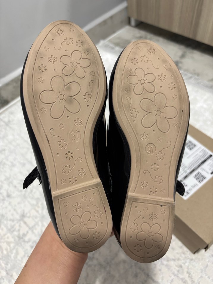 Kız Çocuk Siyah Rugan Babet - Görsel 5