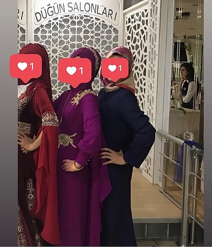 Tesettür abiye (pelerinli) - Görsel 9