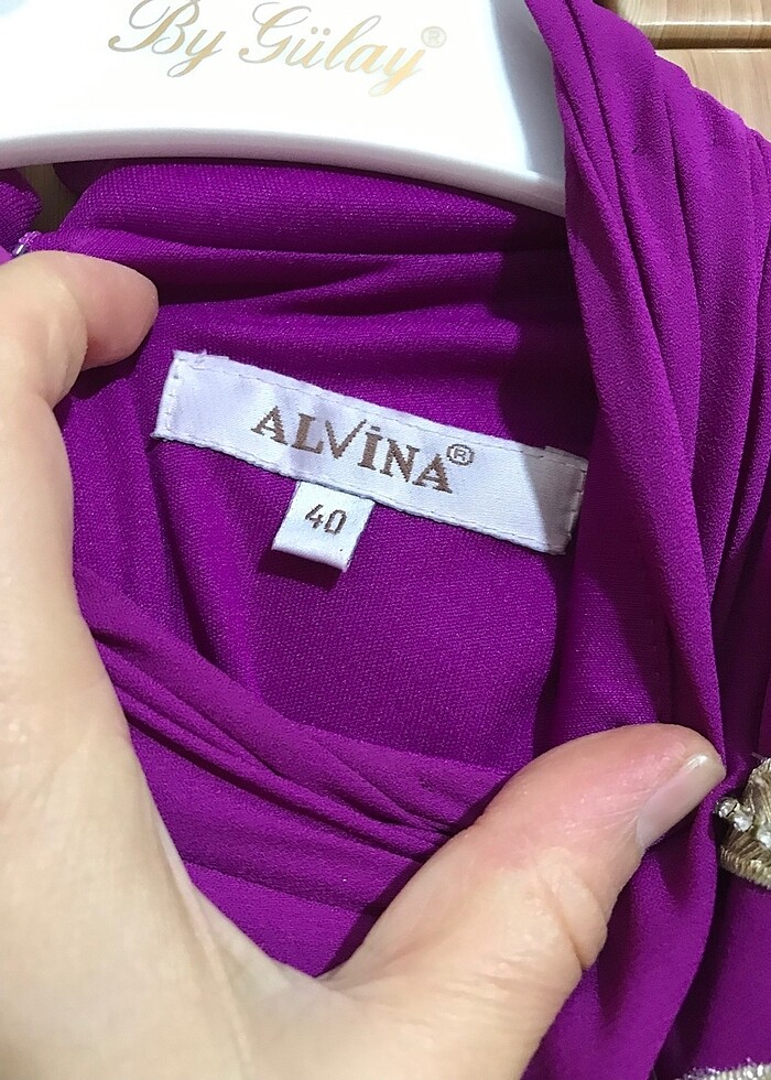 Tesettür abiye (pelerinli) - Görsel 5