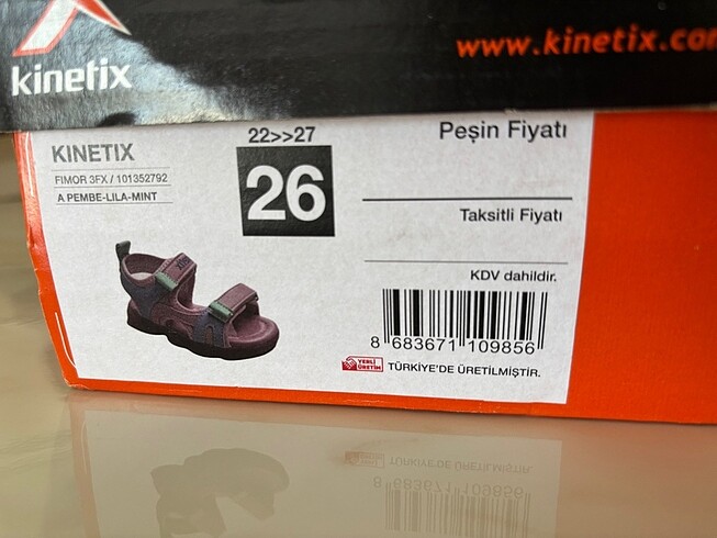 26 Beden Sandalet( ışıklı)