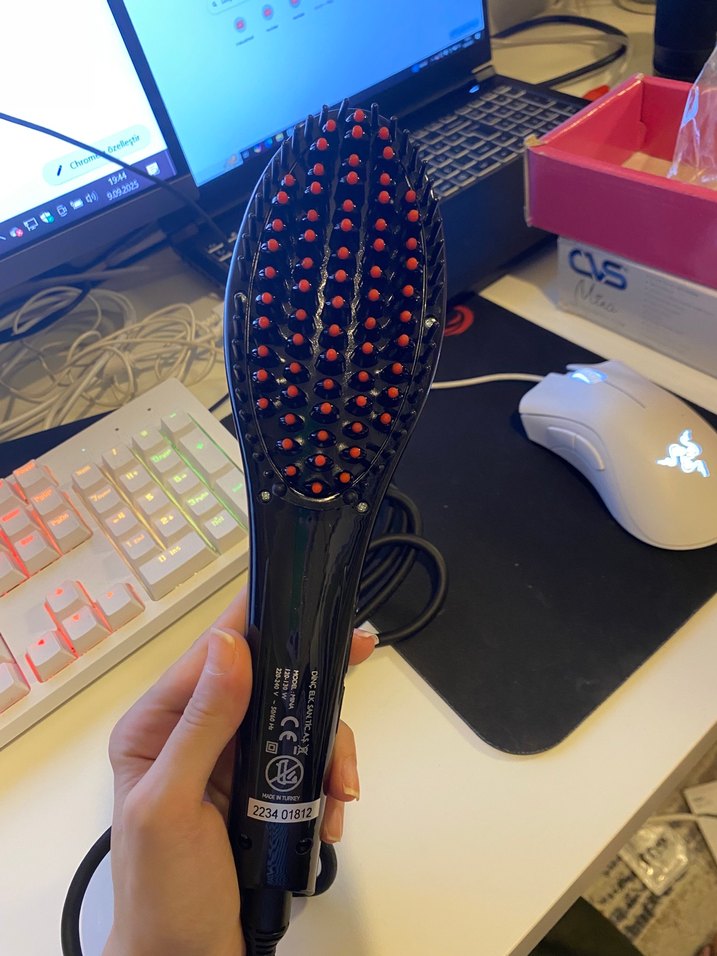 Cvs saç düzleştirici tarak - Görsel 2