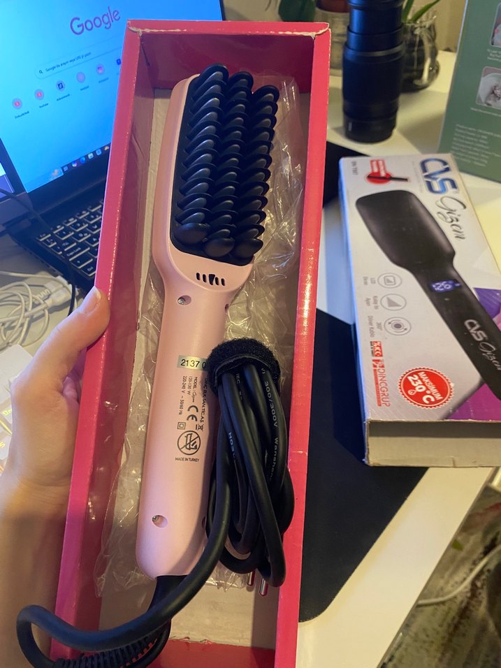 Cvs saç düzleştirici tarak - Görsel 4