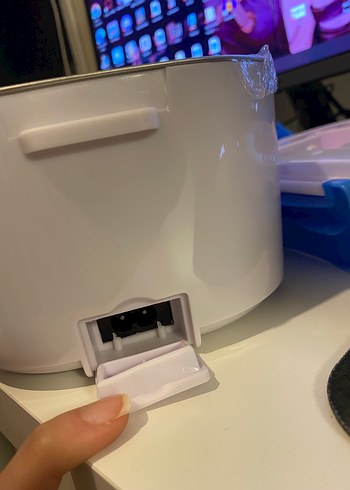 Elektrikli Beyaz Lunchbox yemek kabı - Görsel 4