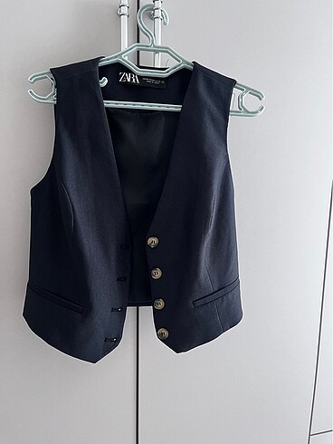 xs Beden lacivert Renk Zara Yelek