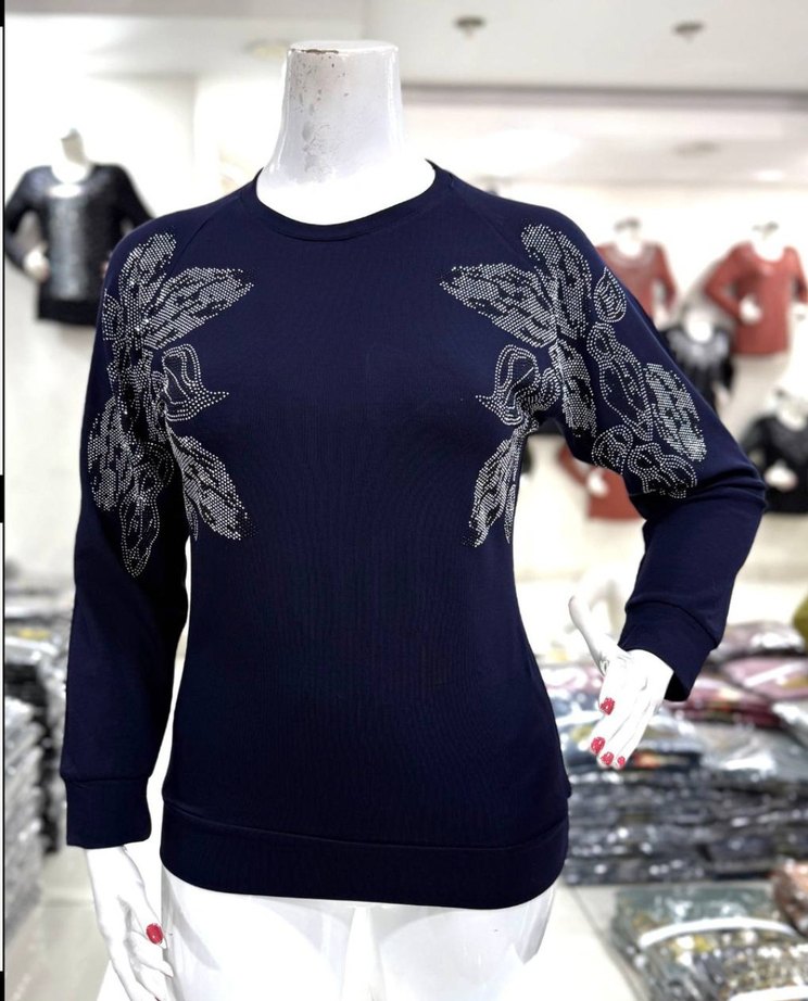 kadın uzun kollu - Görsel 3