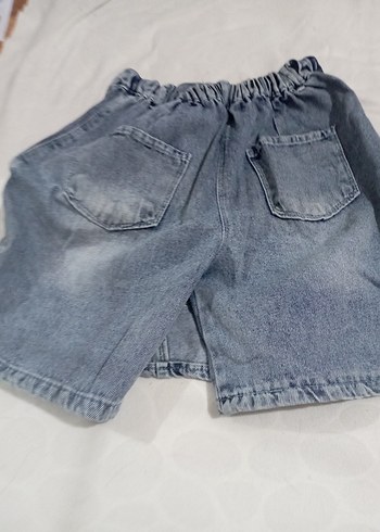 Gri Baskılı kız çocuk Denim Pantolon - Görsel 5