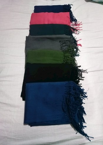 Kadın Çok Renkli Püsküllü şal toplu fiyatıdir tertemiz sorunsuz - Görsel 2