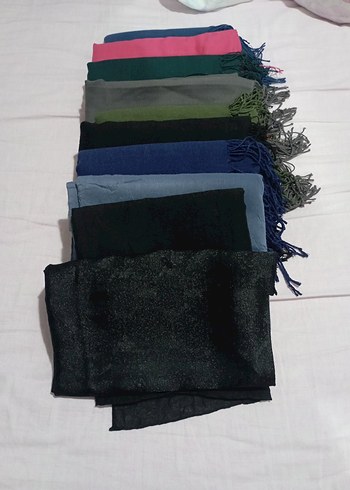 Kadın Çok Renkli Püsküllü şal toplu fiyatıdir tertemiz sorunsuz - Görsel 12