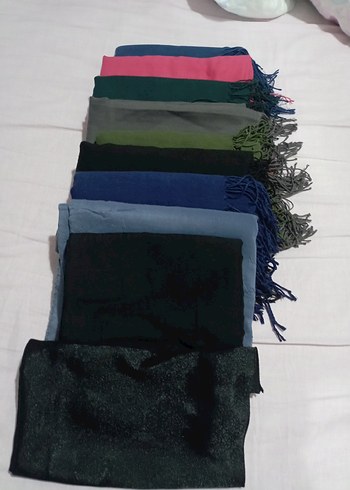 Kadın Çok Renkli Püsküllü şal toplu fiyatıdir tertemiz sorunsuz - Görsel 10