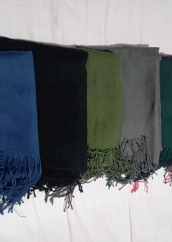 Kadın Çok Renkli Püsküllü şal toplu fiyatıdir tertemiz sorunsuz - Görsel 5