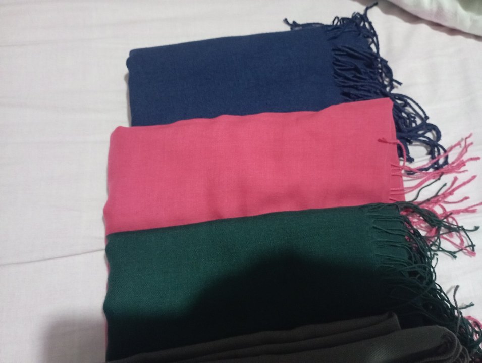 Kadın Çok Renkli Püsküllü şal toplu fiyatıdir tertemiz sorunsuz - Görsel 4