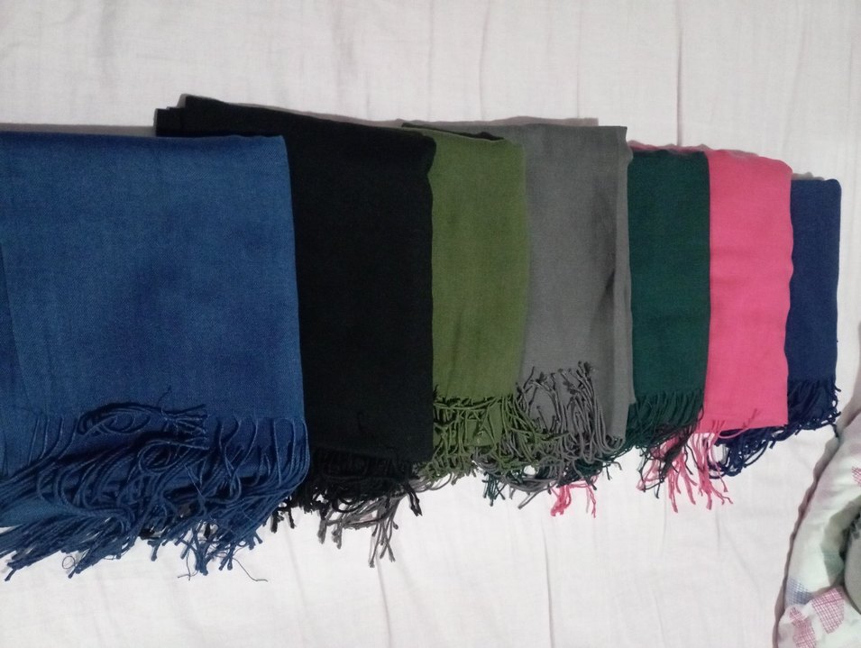 Kadın Çok Renkli Püsküllü şal toplu fiyatıdir tertemiz sorunsuz - Görsel 5