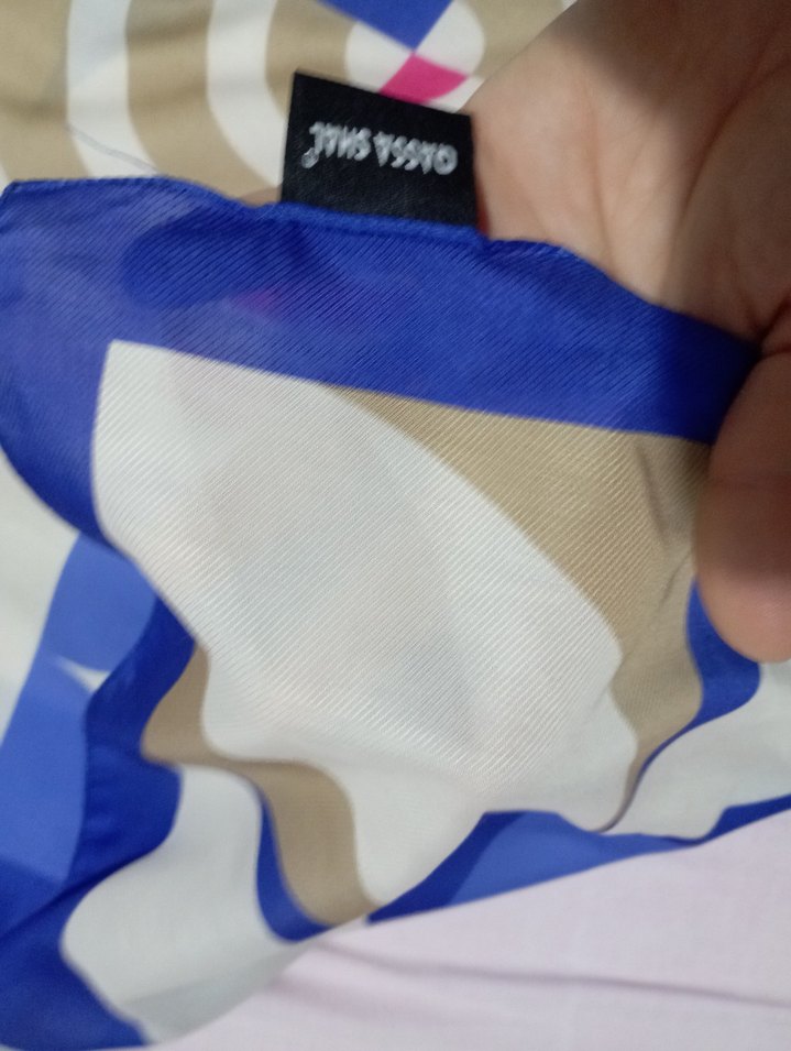 Çok Renkli Kadın esarp - Görsel 3